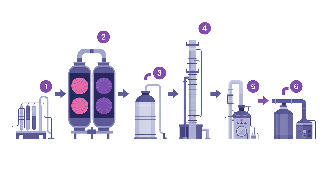PET to SAF Hybrid Process Diagram